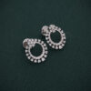 Floral Halo Diamond Earrings