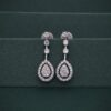Teardrop Dangle Diamond Earrings
