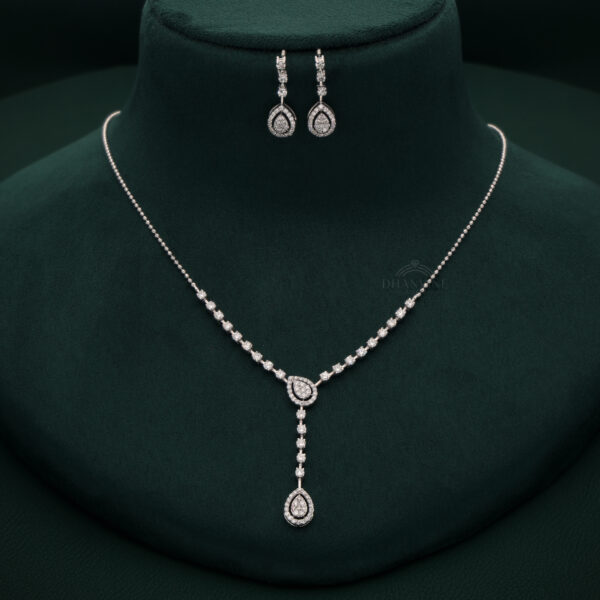 Diamond Drop Necklace