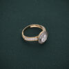 Halo Solitaire Diamond Ring