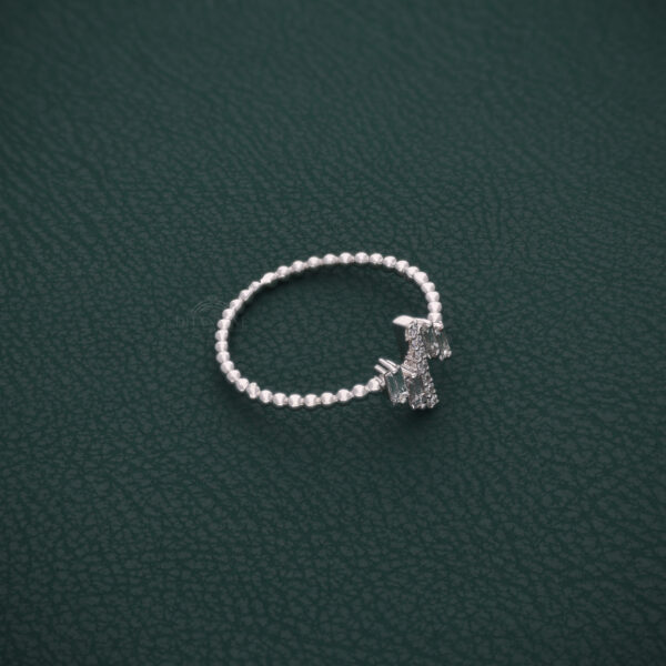 Modern Baguette Diamond Ring