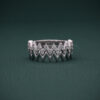 Zigzag Diamond Band Ring